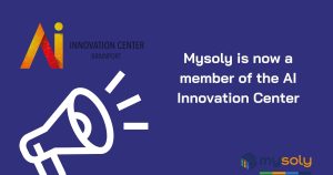 Mysoly is now a member of the AI Innovation Center