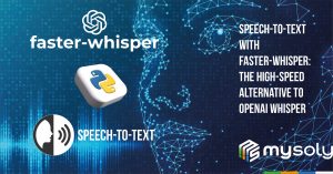 Speech-to-text with faster-whisper: The high-speed alternative to OpenAI whisper